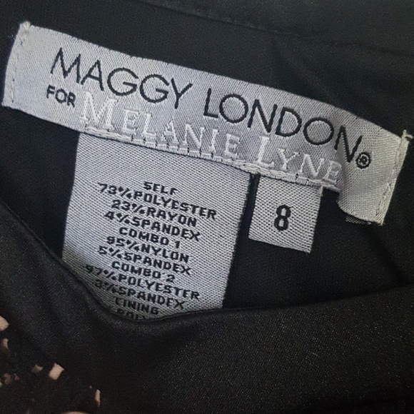 Maggy London Black Lace Dress - Picture 6 of 12